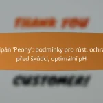 Tulipán ‘Peony’: podmínky pro růst, ochrana před škůdci, optimální pH